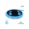 LED pásik 12V 3528 60LED/m IP68 max. 4.8W/m modrá (1ks=cievka 5m) vodeodolný