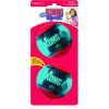 Kong, USA Hračka Kong Dog Squeezz Action Lopta s pískatkom, guma termoplastická, L (2ks/bal.)