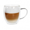 TORO Sklenený hrnček Latte Macchiato dvojité borosilikátové sklo 360 ml