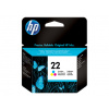 Trojfarebná atramentová kazeta HP 22, 5 ml, C9352AE (165 strán) C9352AE-UUQ