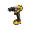 DEWALT Akumulátorová príklepová vŕtačka 12 V bez uhlíkovej kefky (2 x 2,0 Ah akumulátor + nabíjačka) DCD706D2