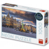 DINO Svietiace puzzle Búrka nad Antverpami 1000 dielikov