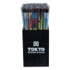 Tokyo Design Studio Čínske paličky modré s motívom geiša