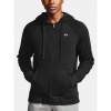 Under Armour Mikina. pánská, Under Armour, Rival Fleece FZ Hoodie-BLK, velikost: M, barva: černá