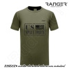 Tričko RANGER® - US SPACE FORCE M Khaki