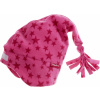 Playshoes Fleecová čiapka hviezdičková ružová Veľkosť: 51