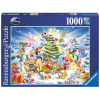 Puzzle 1000 ks - Disney Vianoce