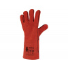 Zváračské rukavice CXS Paton Red - veľkosť: 11/XXL, farba: červená