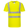 PORTWEST HI-VIS MESH S179 / Reflexné funkčné tričko so sieťovinou - HV žltá 4XL