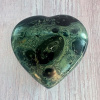 Nefertitis Jaspis kambaba leštený Madagaskar Srdce M6-38 NF60659 - cca 7,9 x 7,7 cm, 255,5 g