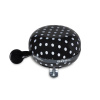 BASIL Zvonček na bicykel Basil Polkadot ø80mm - čierna / biela