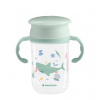 KikkaBoo Hrnček trénovací 360° 300ml 12m+ Deep Sea Mint