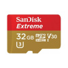 SANDISK EXTREME microSDHC 32 GB 100/60 MB/s A1 C10 V30 UHS-I U3 Mobile SDSQXAF-032G-GN6MA