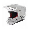 Přilba S-M5 SOLID, ALPINESTARS (bílá) 2025 L (obvod 59 - 60 cm)