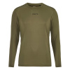 Pánske Tričko s dlhým rukávom CRAFT ADV ESSENCE LS TEE 2 M 1914793-664000 – Olivová