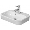 Duravit Happy D.2 Umývadielko, 50x36 cm, s prepadom, s otvorom na batériu, biela 0709500000