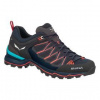 Salewa Mountain Trainer Lite Premium Navy Fluo Coral Turistická Obuv Veľkosť 6,5