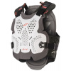 Chránič hrudi A-4 MAX, ALPINESTARS (biela / antracit / červená, veľ. XL / 2XL)