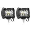 Sada 2x 60W Halogen Pracovná lampa LED osvetlenie 12-24V IP67