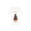 Difuzed Ghost of Yotei Tričko Samurai White Velikost S