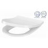 Cersanit INVERTO WC sedátko Slim, SoftClose, EasyOff duroplast, antibak. Biela K98-0187 K98-0187