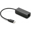 Adaptér C-TECH Type-C na LAN, M/F, 15cm CB-AD-CM-RJ45F