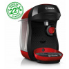 Bosch Tassimo Happy TAS103E, Kávovar na kapsule, 0,7 L, Kávová kapsula, 1400 W, Čierna, Červená