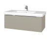 Dreja Umývadlová skrinka VARIANTE SZZ 100 pro umyvadlo Subway 2.0 - M05 Béžová mat / M05 Béžová mat