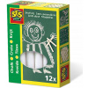 SES Creative biele kriedy 12 ks