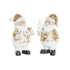 Vianočná ozdoba DKD Home Decor Živica Dedo mráz (8 x 6 x 13,5 cm) (2 kusov)