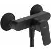 Hansgrohe Logis, sprchová batéria nástenná, čierna matná, HAN-71600670