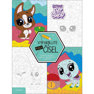 Littlest Pet Shop Vyfarbujte podľa čísel