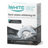 iWHITE Dark Stains Sada na bielenie zubov s mikroperlami s aktívnym uhlím 10 jednorazových aplikátorov