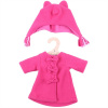 Bigjigs Toys Ružový kabátik s čiapočkou pre bábiku 38 cm Bigjigs Toys Ružový kabátik s čiapočkou pre bábiku 38 cm