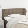 VidaXL Opierka hlavy, taupe, 83x23x78/88 cm, tkanina