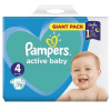 Pampers Active Baby 4 76 ks 76 jednorazových plienok