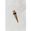 Rovný oceľový expander s gumičkami Rosegold Veľkosť: 4 mm
