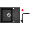 Sinks LINEA 600 XC Metalblack + Elka čierná matná