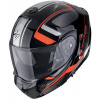 SCORPION prilba na motocykel EXO-930 EVO ARDENS (metalická čierna/červená) L