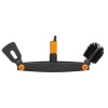 čistič odkvapov bez násady QuikFit čierny Fiskars 1001414