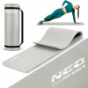 Podložka na cvičenie Neo-sport 183 cm x 60 cm šedá