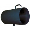 Eurometal rúra dymová s klap. 125mm/ 250 t.1,5mm ČER