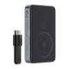 Acefast Magnetické Bezdrôtové Puzdro Power Bank M10 10000 s káblom Type C čierna