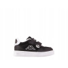 25 Detské topánky Kappa PIO M Sneakers čierno-biele 280023M 1110 25