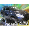 Deflektory komplet 4 ks pre SUZUKI SX4 S-Cross, 2013-