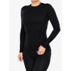 Funkčné tričko damske Brubeck Active Wool L/S Shirt - black