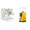 Lelit Mara PL62X V2, white + Eureka Mignon Specialita, CR yellow