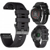 Pásik E-inventory pre Garmin 22 mm čierny