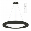 Závesné svietidlo Top Light Salerno 60SK RC. s diaľkovým ovládačom, 60W, 6000lm, stmievanie, pamäť, priemer 60cm, výška 120cm (Salerno 60CZ RC) čierne