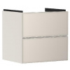 Hansgrohe Xevolos E - Umývadlová skrinka 58x58x48 cm, 2 zásuvky, matná béžová/metalická béžová 54176790
